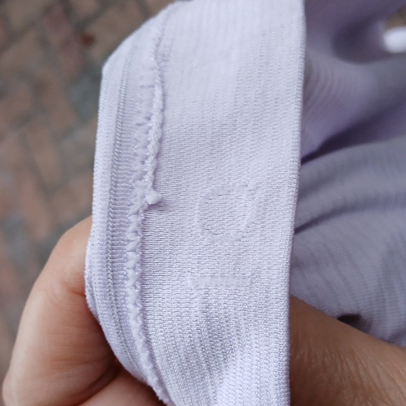 LULULEMON LS Lilac Swiftly Tech Top SZ 10 - Picture 5 of 5